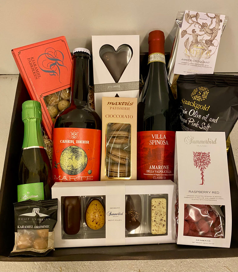 Julekurven - fyldt med Amarone, øl og Summerbird